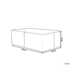 Beliani Meubelhoes CHUVA - Grijs Pvc 7 Beliani Meubelhoes CHUVA - Grijs Pvc -Populair Tuinmeubilair 023d03265e3b47069dfcdbd63caab2f6