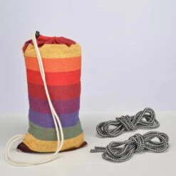 HI Hangmat 1 Persoon Meerkleurig 7 HI Hangmat 1 Persoon Meerkleurig -Populair Tuinmeubilair 08a5dbffe60546318e88e8449664c4e0