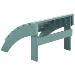 Beliani Voetenbankje ADIRONDACK - Blauw Kunsthout -Populair Tuinmeubilair 0a33f0252ada45579dd4a15e60eb3d06