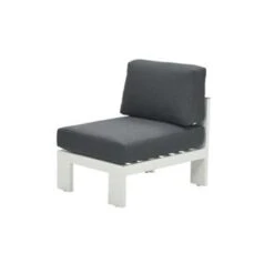 Garden Impressions Plaza Midden Element Wit - Teak Look 5 Garden Impressions Plaza Midden Element Wit - Teak Look -Populair Tuinmeubilair 1000000660 0102