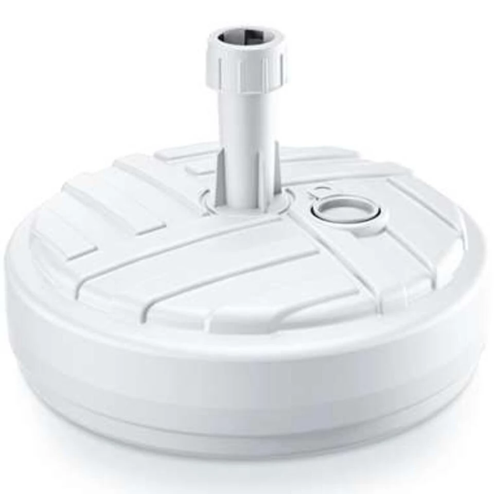 Prosperplast Parasolvoet - Rond - Rotan - Wit - 10 L - 39 Cm 3 Prosperplast Parasolvoet - Rond - Rotan - Wit - 10 L - 39 Cm