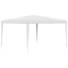 VidaXL Partytent 4x4 M Wit -Populair Tuinmeubilair 1000001075