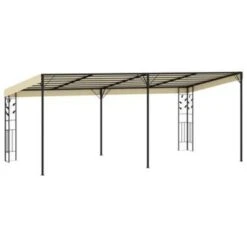 VidaXL Wandprieel 6x3x2,5 M Crème -Populair Tuinmeubilair 1000001292 0103