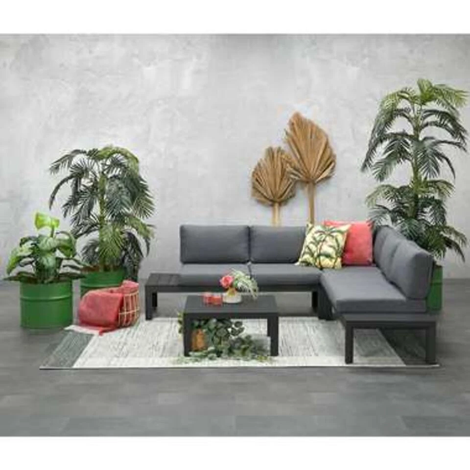 Garden Impressions Pertosa Loungeset 4-delig - Mystic Grijs 4 Garden Impressions Pertosa Loungeset 4-delig - Mystic Grijs - Afbeelding 2