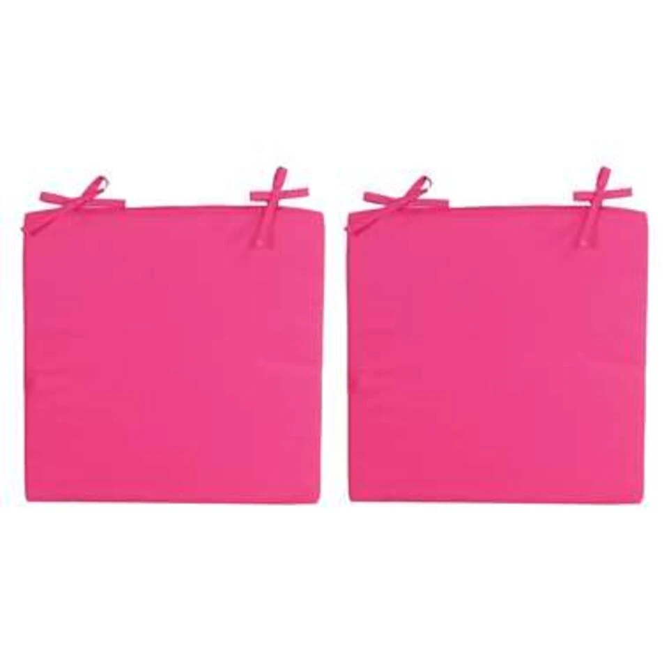 Anna's Collection Stoelkussen - Fuchsia - Binnen En Buiten - 40 Cm 4 Anna's Collection Stoelkussen - Fuchsia - Binnen En Buiten - 40 Cm - Afbeelding 2