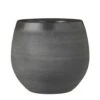 Mica Decorations Plantenpot - Grijs - Keramiek - 26 X 23 Cm