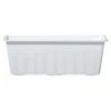 Prosperplast Plantenbak Agro - Wit - Rechthoekig - Kunststof - 50 Cm -Populair Tuinmeubilair 1000008200