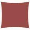 VidaXL Zonnescherm Vierkant 2x2 M Oxford Stof Terracottakleurig -Populair Tuinmeubilair 1000009511
