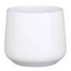 Mica Decorations Bloempot - Wit - Mat - Keramiek - 17 X 15 Cm 1 Mica Decorations Bloempot - Wit - Mat - Keramiek - 17 X 15 Cm -Populair Tuinmeubilair 1000011599