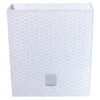Prosperplast Plantenbak Rato - Wit - Rotan - Kunststof - 26 Cm -Populair Tuinmeubilair 1000013265