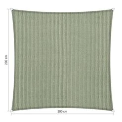 Shadow Comfort Vierkant 2x2m Moonstone Green