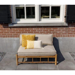 Exotan Bamboo Loungebank Pallet - Taupe 6 Exotan Bamboo Loungebank Pallet - Taupe -Populair Tuinmeubilair 1000013865 0102