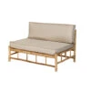 Exotan Bamboo Loungebank Pallet - Taupe 1 Exotan Bamboo Loungebank Pallet - Taupe -Populair Tuinmeubilair 1000013865