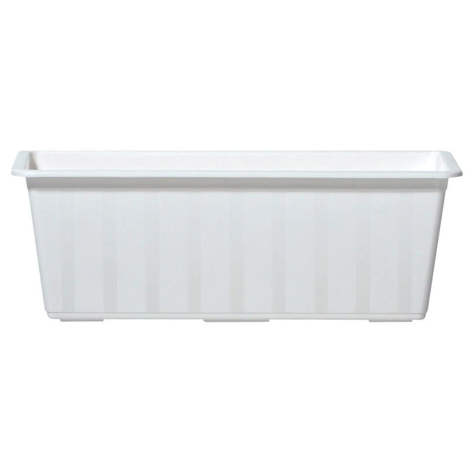 Prosperplast Plantenbak Agro - Wit - Rechthoekig - 40 Cm 3 Prosperplast Plantenbak Agro - Wit - Rechthoekig - 40 Cm