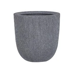 Beliani Plantenbak Voor Buiten CHIOS - Grijs Polyresin