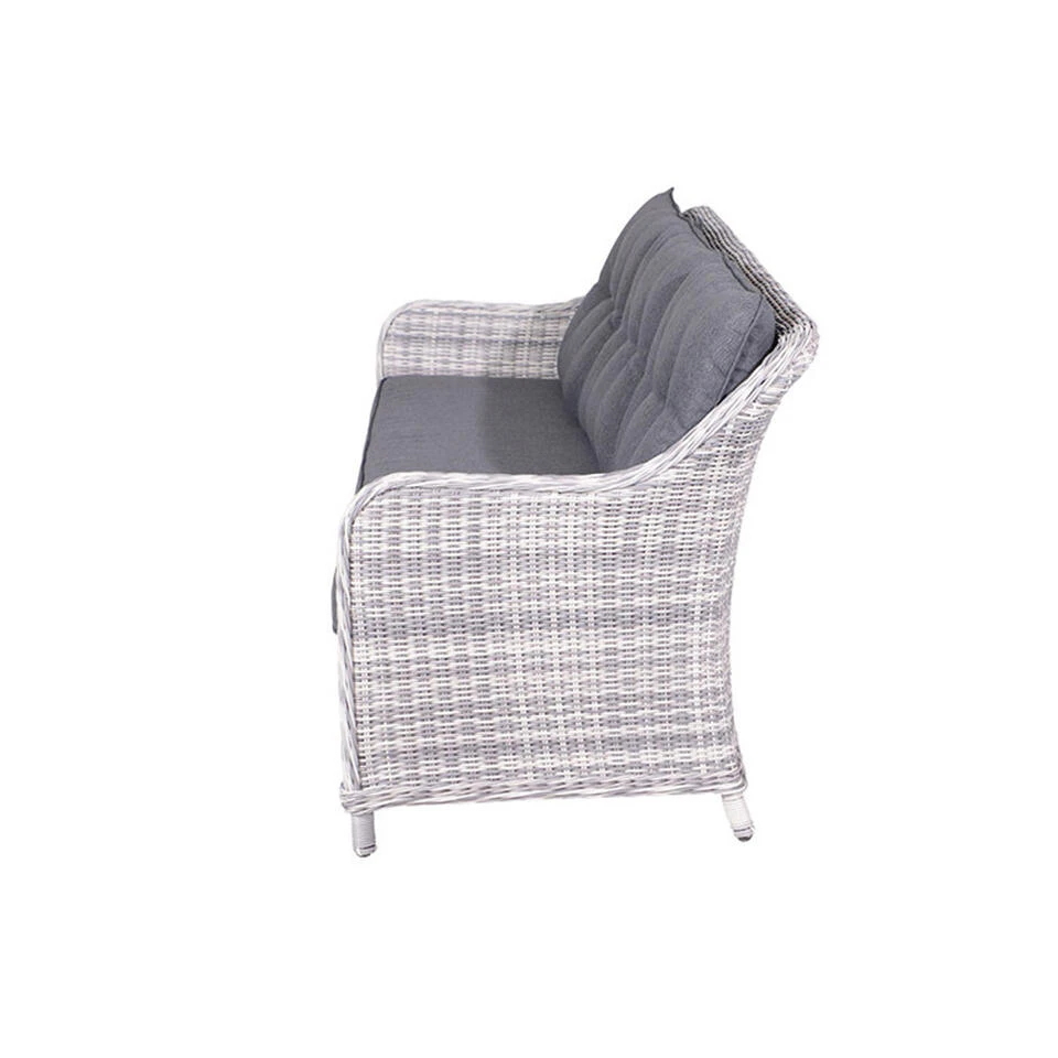 Garden Impressions Nova 3-zits Lounge Tuinbank - Licht Grijs 5 Garden Impressions Nova 3-zits Lounge Tuinbank - Licht Grijs - Afbeelding 3