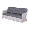 Garden Impressions Nova 3-zits Lounge Tuinbank - Licht Grijs -Populair Tuinmeubilair 1000028765