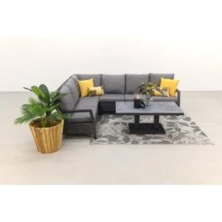 VDG Darwin/Rockford Lounge Dining Set - Antraciet -Populair Tuinmeubilair 1000031637 0102