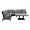 VDG Darwin/Rockford Lounge Dining Set - Antraciet