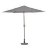 Madison - Parasol Tenerife Round Grey - 300cm - Grijs 2 Madison - Parasol Tenerife Round Grey - 300cm - Grijs -Populair Tuinmeubilair 1000036300