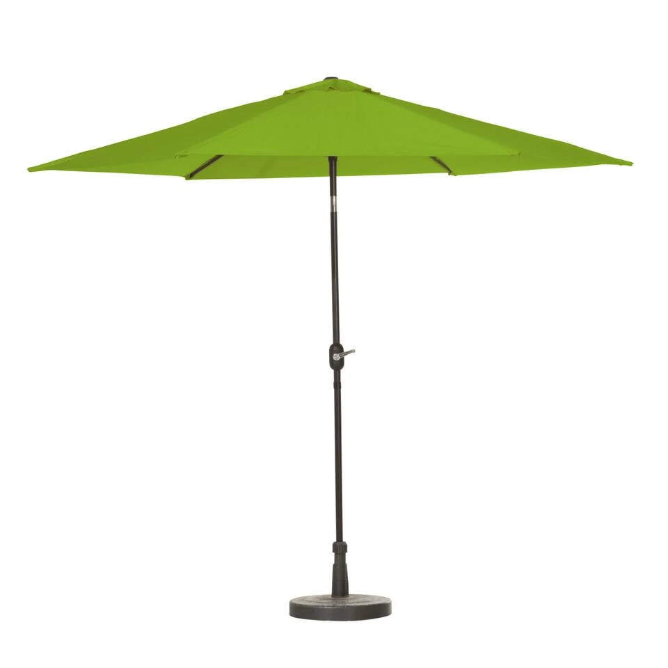 Madison - Parasol Tenerife Round Apple Green - 300cm - Groen 3 Madison - Parasol Tenerife Round Apple Green - 300cm - Groen