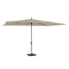 Madison - Parasol Rectangle Ecru - 400x300 - Beige 1 Madison - Parasol Rectangle Ecru - 400x300 - Beige -Populair Tuinmeubilair 1000036319