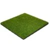 Rubber Tegel Met Kunstgras Toplaag 30 Mm - 50x50 Cm -Populair Tuinmeubilair 1000038306