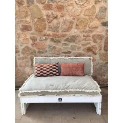 2L Home & Garden Palletbank Whitewash - Wit 9 2L Home & Garden Palletbank Whitewash - Wit -Populair Tuinmeubilair 1000038531 0103