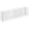 VidaXL Gabion Plantenbak Verhoogd 180x30x60 Cm Gegalvaniseerd Staal 2 VidaXL Gabion Plantenbak Verhoogd 180x30x60 Cm Gegalvaniseerd Staal -Populair Tuinmeubilair 1000040022