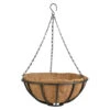 Esschert Design Hanging Basket - Metaal - Zwart - Met Inlegvel - 35 Cm 1 Esschert Design Hanging Basket - Metaal - Zwart - Met Inlegvel - 35 Cm -Populair Tuinmeubilair 1000040950