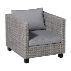 Perel Lounge Profi-line Outdoor Manchester Light Grey 9 Perel Lounge Profi-line Outdoor Manchester Light Grey -Populair Tuinmeubilair 1000041069 0111