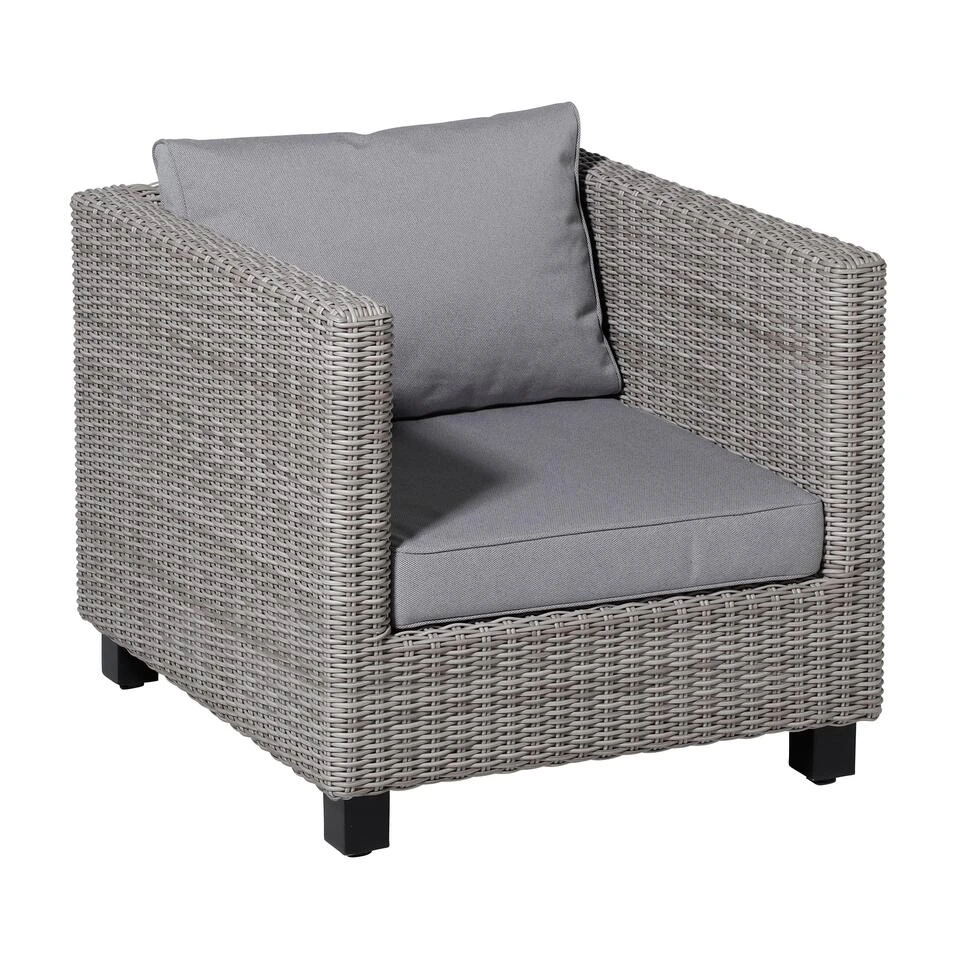 Perel Lounge Profi-line Outdoor Manchester Light Grey 6 Perel Lounge Profi-line Outdoor Manchester Light Grey - Afbeelding 4