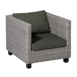 Perel Lounge Profi-line Soft Outdoor Manchester Green -Populair Tuinmeubilair 1000041078 0110