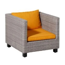 Madison Lounge Luxe Panama Golden Glow Zitkussen 60x60cm -Populair Tuinmeubilair 1000041107 0111