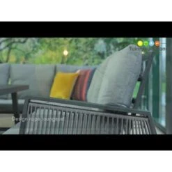 Garden Impressions Brendon L/D Set 5-delig Links - Licht Grijs 8 Garden Impressions Brendon L/D Set 5-delig Links - Licht Grijs -Populair Tuinmeubilair 1000041216 0103