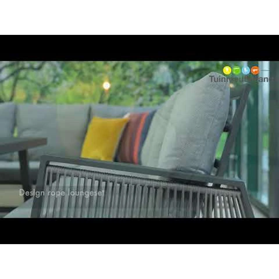 Garden Impressions Brendon L/D Set 5-delig Links - Licht Grijs 5 Garden Impressions Brendon L/D Set 5-delig Links - Licht Grijs - Afbeelding 3