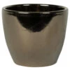 Steege Bloempot - Goud - Scandinavische Look - Keramiek - 13 X 11 Cm -Populair Tuinmeubilair 1000042780