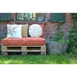 Unique Living Palletkussen Bay Oranje - 120x80cm -Populair Tuinmeubilair 1000047969 0103