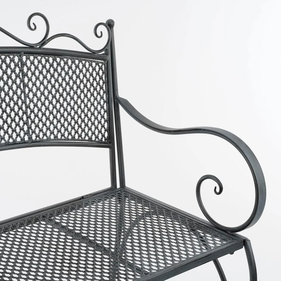 Mica Decorations Provence Tuinbank - Grijs 4 Mica Decorations Provence Tuinbank - Grijs - Afbeelding 2