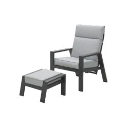 VDG Max Verstelbare Loungestoelen Incl. Voetenbank + Ivy Bijzettafel 8 VDG Max Verstelbare Loungestoelen Incl. Voetenbank + Ivy Bijzettafel -Populair Tuinmeubilair 1000053030 0102