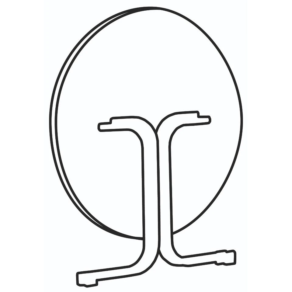 Sieger Boulevard Klaptafel 100 Cm Rond - Antraciet 5 Sieger Boulevard Klaptafel 100 Cm Rond - Antraciet - Afbeelding 3