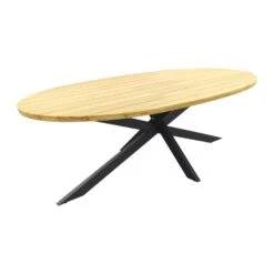 Taste Prado Ellips Ovale Tuintafel - 240x115 Cm. - Antraciet