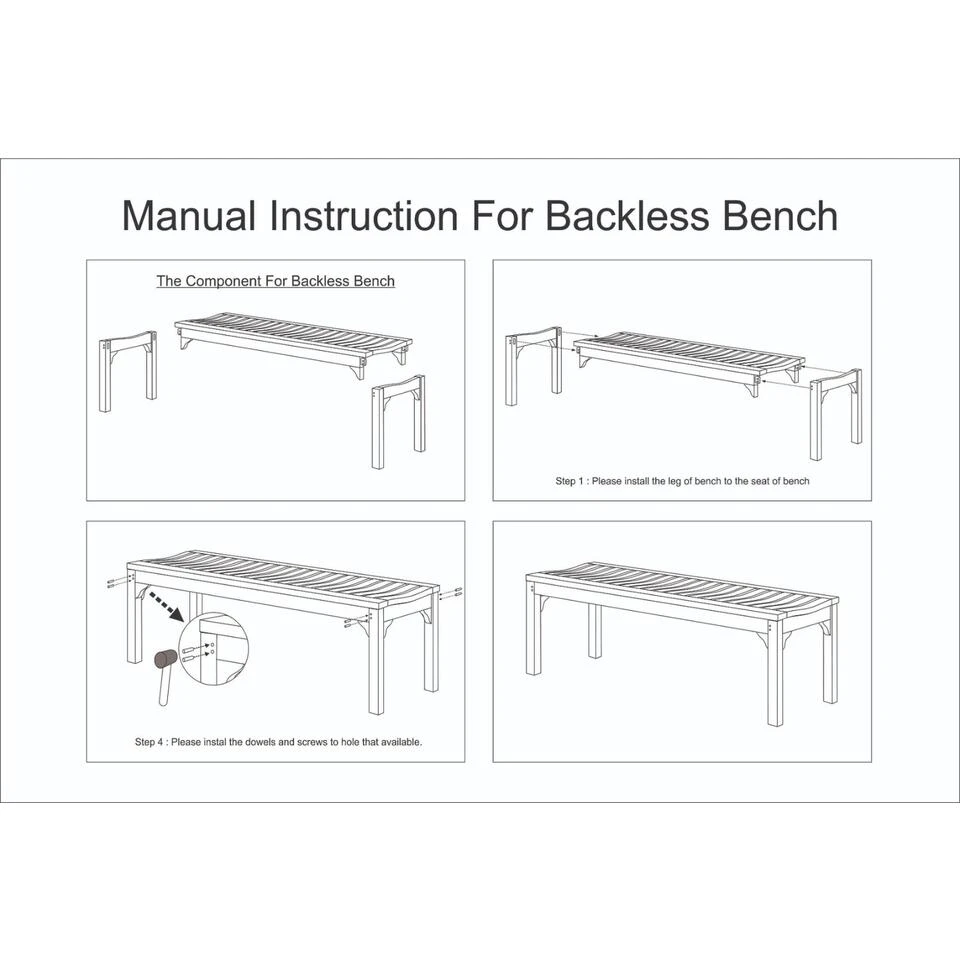 Giga Meubel Tuinbank Teakhout - Naturel - 120cm - Bank Madison 5 Giga Meubel Tuinbank Teakhout - Naturel - 120cm - Bank Madison - Afbeelding 3