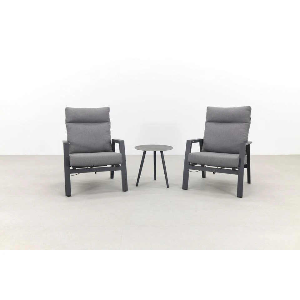 VDG Azoren/Brasilia Verstelbare Loungestoelen - Koffietafel - 3-delig 6 VDG Azoren/Brasilia Verstelbare Loungestoelen - Koffietafel - 3-delig - Afbeelding 4