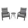 VDG Azoren/Brasilia Verstelbare Loungestoelen - Koffietafel - 3-delig -Populair Tuinmeubilair 1000054951