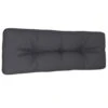 VidaXL Bankkussen Pallet 120x40x10 Cm Stof Antracietkleurig 1 VidaXL Bankkussen Pallet 120x40x10 Cm Stof Antracietkleurig -Populair Tuinmeubilair 1000055364