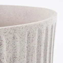 Mica Decorations Dante Bloempot - H22 X Ø24 Cm - Off White -Populair Tuinmeubilair 1000058683 0102