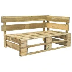 VidaXL Tuinbank Met Grijze Kussens Pallet Grenenhout 8 VidaXL Tuinbank Met Grijze Kussens Pallet Grenenhout -Populair Tuinmeubilair 1000060776 0102