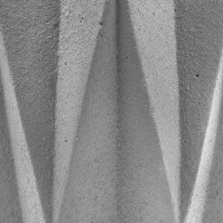 QUVIO Bloempot Cement 15 X 15 X 14 Cm - Licht Grijs -Populair Tuinmeubilair 1000071732 0102