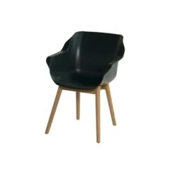 Set Van 2- Hartman Sophie Studio Diningstoel- Night Green- Teak Poot 8 Set Van 2- Hartman Sophie Studio Diningstoel- Night Green- Teak Poot -Populair Tuinmeubilair 1000073149 0102